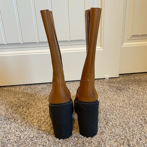 Free People Tristan Chelsea Boot Platform Lug chunky size 39 - Picture 4 of 13